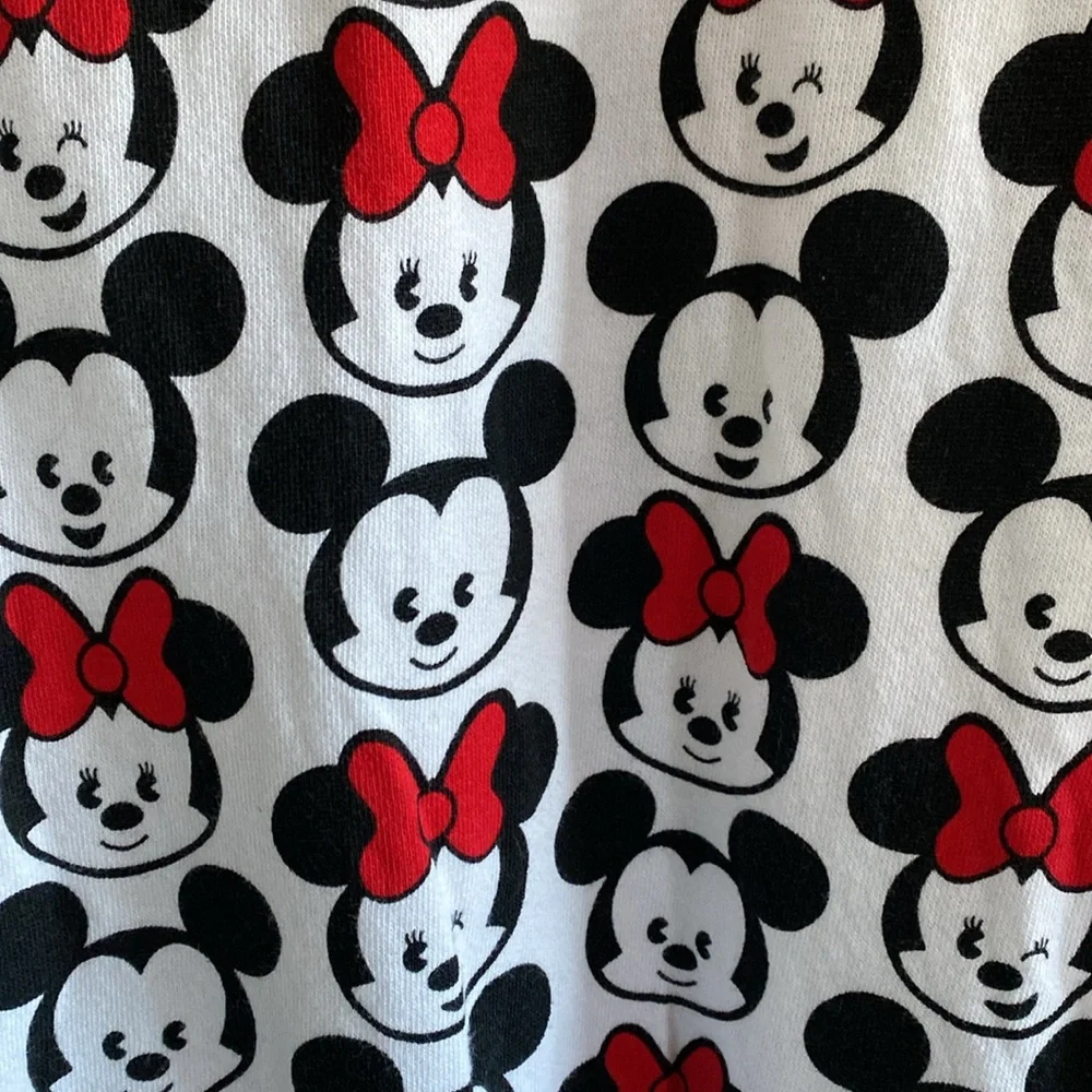 The Disney Store Mickey and Minnie Pajama Onesie - Size Medium - EUC - Picture 12 of 12